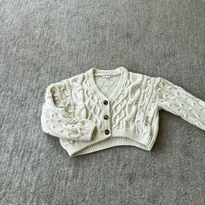 Cream Knitted Sweater